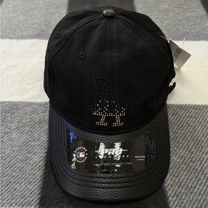 NWT LA Dodgers Hat Bling Jeweled Logo